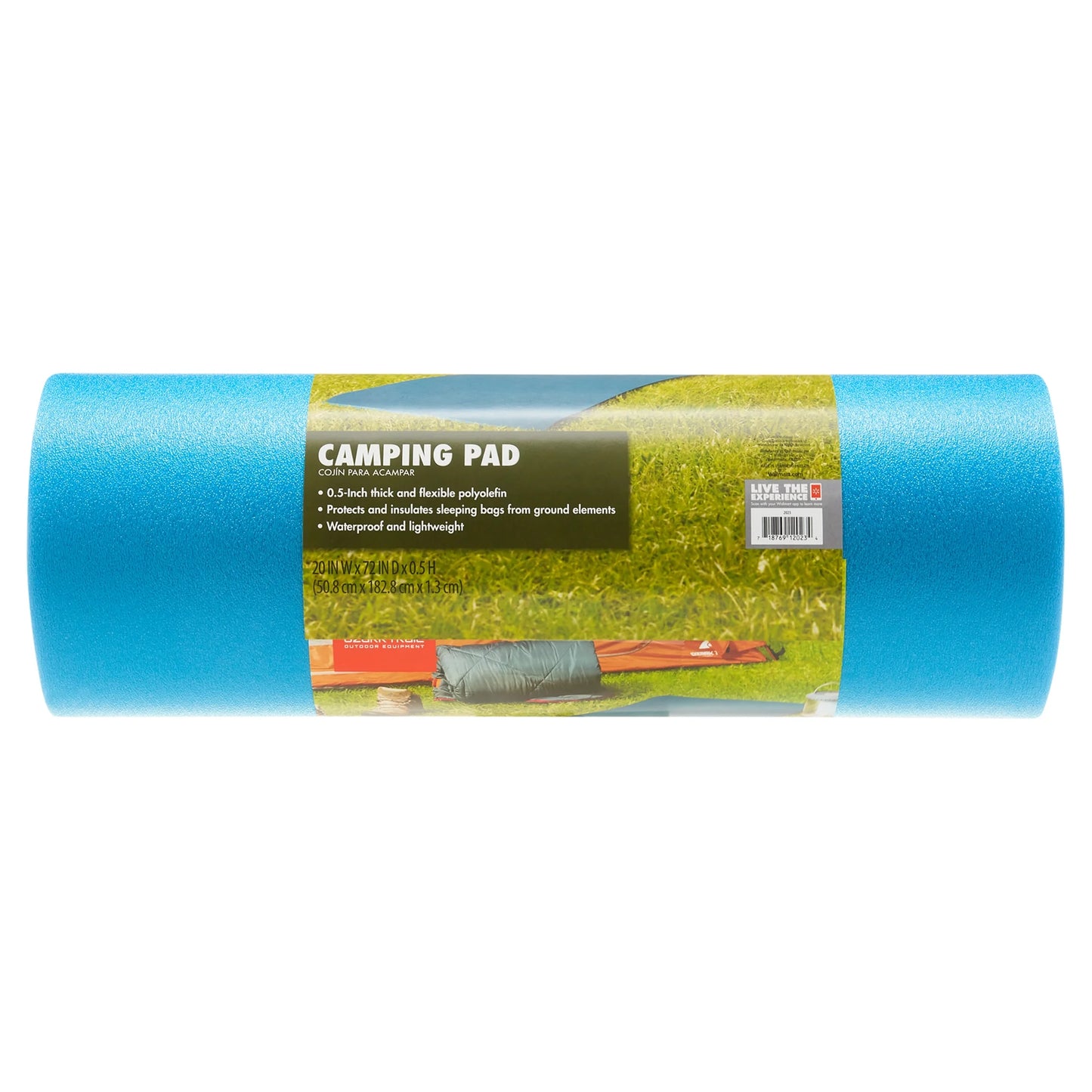 Closed Cell Foam Blue Camp Sleeping Pad