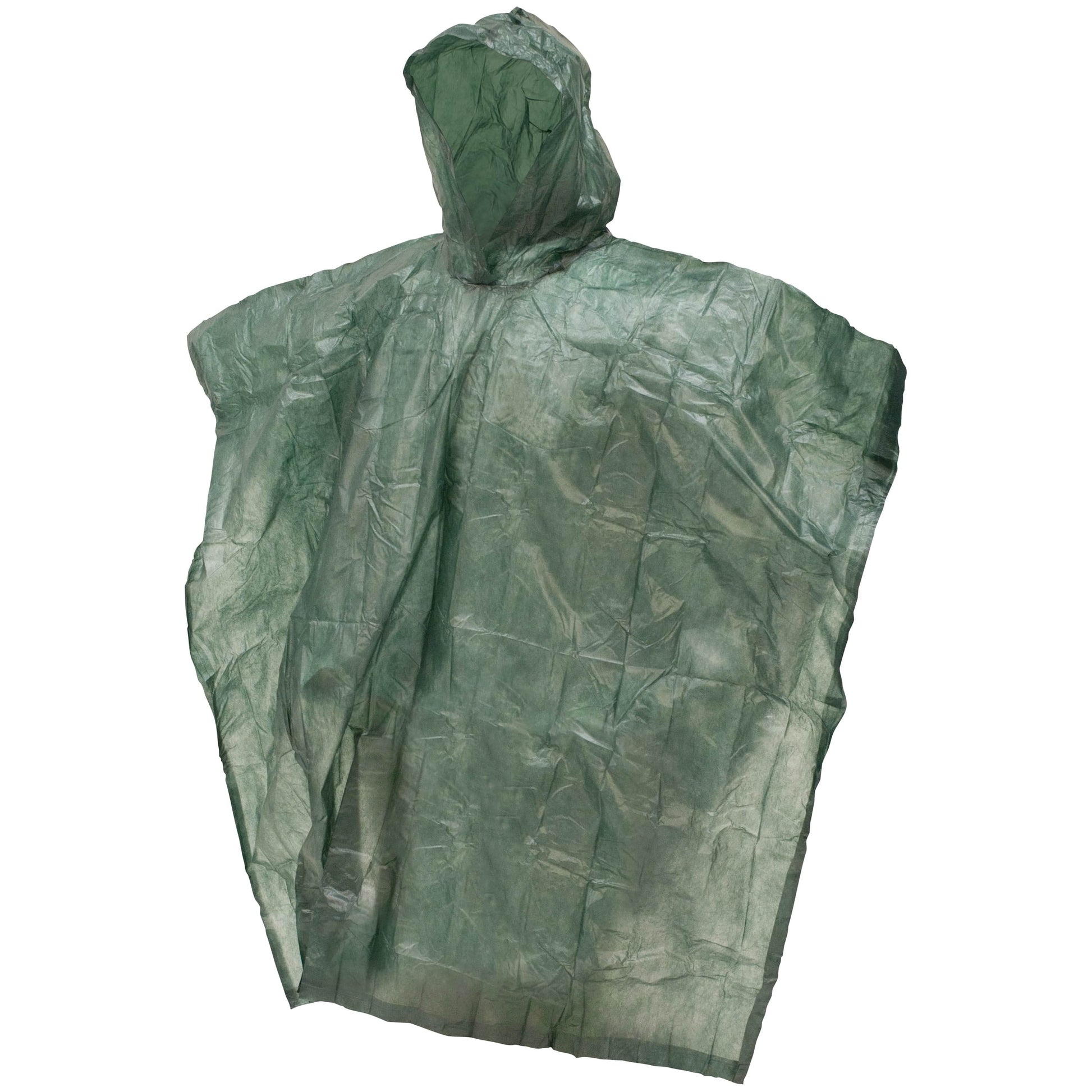 (2 Pack)  Adult Emergency Poncho - One Size Fits Most (Men or Women)